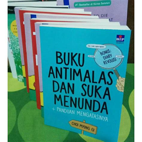 Jual Buku Anti Malas Dan Suka Menunda Shopee Indonesia