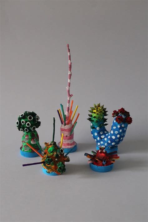 How do we perceive faces? CRAFT INSPIRATION >>> Clay cactus sculptures. Visit the ...