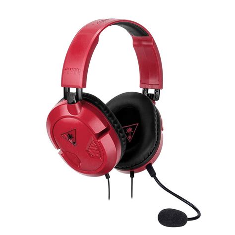 Turtle Beach Recon 50 Red Stereo Gaming Headset PC Nintendo Switch