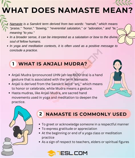 Namaste Meaning What Does Namaste Mean • 7esl