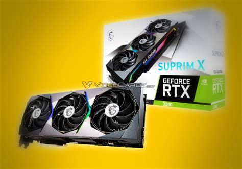 Msi Geforce Rtx 3080 And Rtx 3090 Suprim X Specifications Free