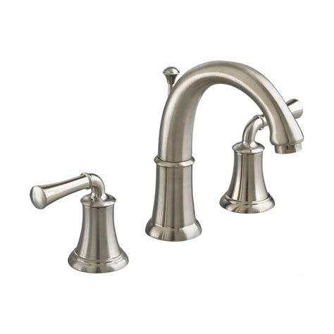 Studio widespread high arc faucet from american standard bathroom faucets, image source: American Standard Portsmouth 8 in. Widespread 2-Handle ...