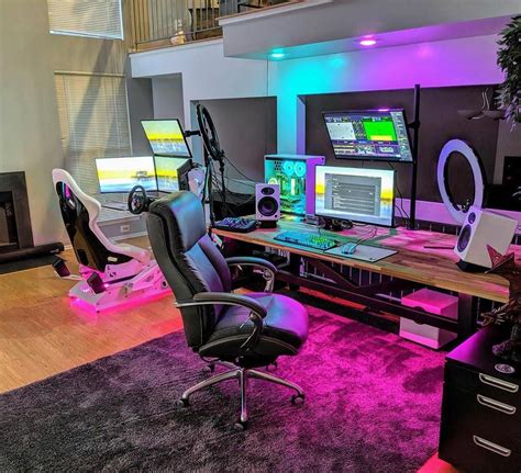 Gamingcomputersetuptechnology Home Office Setup Home Studio Setup