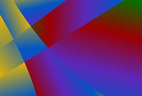 Free Abstract Geometric Shapes Red Yellow And Blue Gradient Background