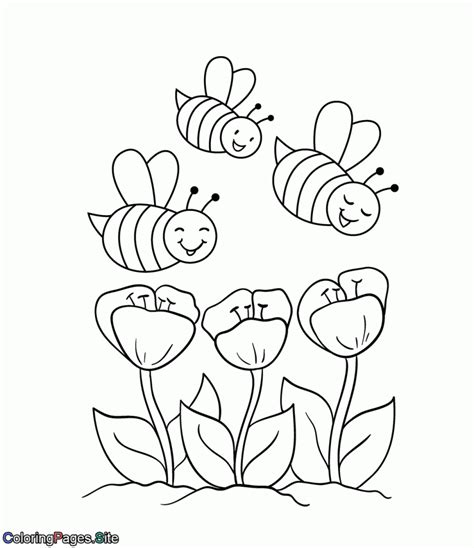 spring coloring pages coloring pages  kids  print