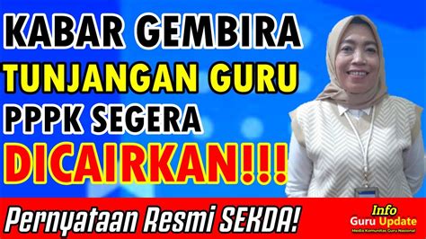 Kabar Gembira Tunjangan Pppk Segera Cair Kamu Termasuk Youtube