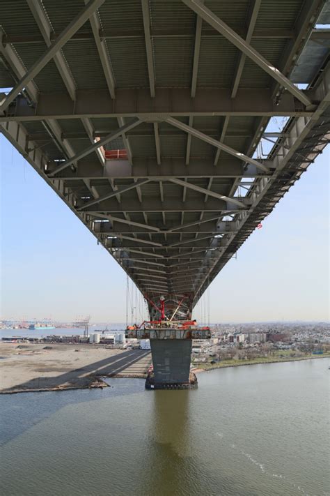 Port Authority Now Unbuilding The Old Bayonne Bridge Breaking Waves