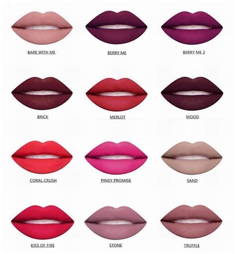 12 Colors Dose Of Colors Liquid Matte Waterproof Makeup Lipstick 100 Brand Fall Lipstick
