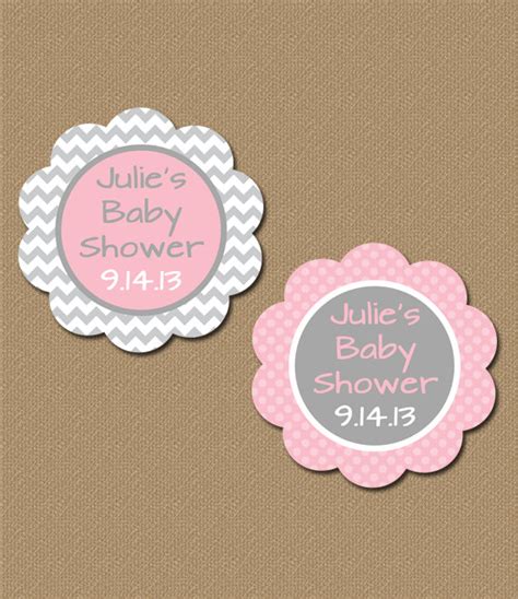 You can use them to create thank you notes for your baby shower guests. Personalized Baby Shower Party Favor Tags Printable Pink