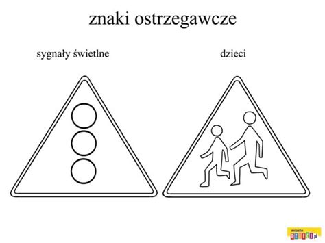 Znaki Drogowe Kolorowanki Do Wydruku