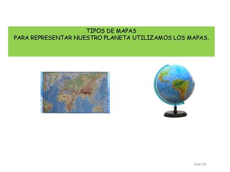 Tipos De Mapas By Ana Cid Issuu