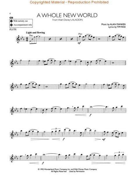 Easy Disney Flute Sheet Music Website Is Under