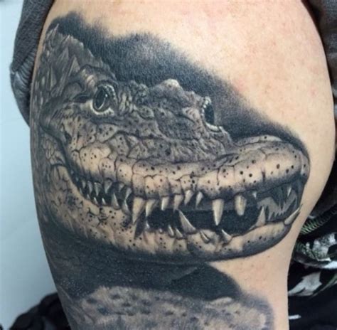 Crocodile Tattoos Crocodile Tattoo Tattoos Head Tattoo