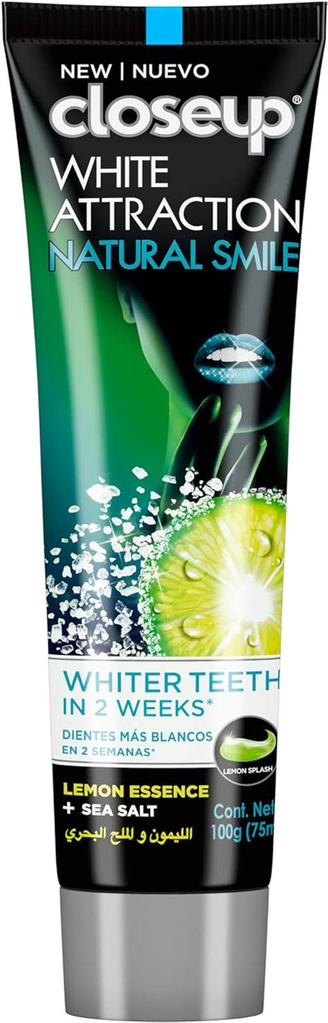 Closeup White Attraction Toothpaste Lemon And Sea Salt 75ml Buy Online At Best Price In Uae