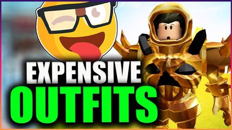 10 Most Expensive Outfits In Roblox 🤑 Youtube