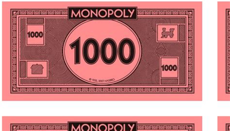 Monopoly Money 100 Money Template Monopoly Money Money 8 Best Images