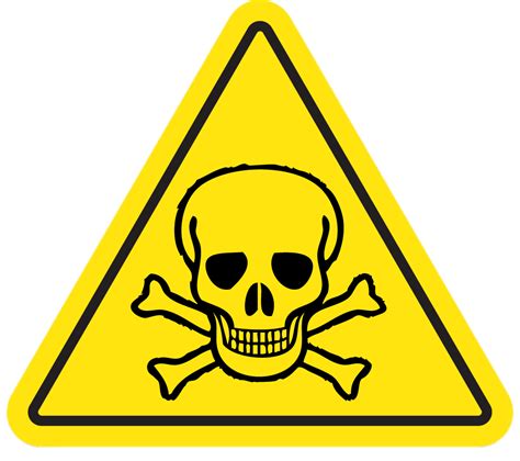 Poison Safety Sign Transparent Png Stickpng