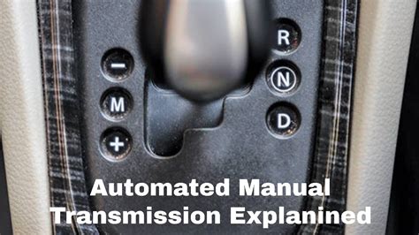 Amt Automatic Manual Transmission Explained Youtube