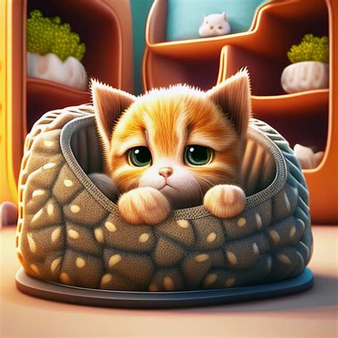 Download Ai Generated Cat Nature Royalty Free Stock Illustration
