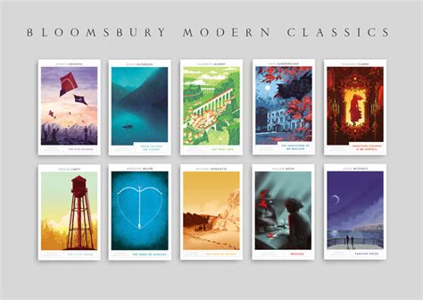 Bloomsburys Cinematic Modern Classics Book Covers Design Week