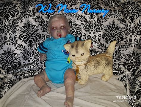 Reborn Zombie Baby Boy Horror Art Doll Horror Art Art Dolls Creepy