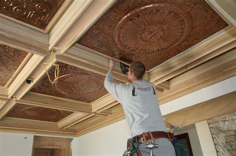 The majority of ceiling tiles are comprised of fiberboard, which is more or less a blend of wood/cain fiber and various binding solutions. Luxury Homes BramptonBrampton luxury home -- What is a ...