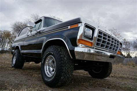Beautifully Restored 1979 Ford Bronco Ranger Xlt 4x4 460 Big Block V8