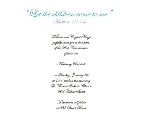 communion  suggested wording  theme