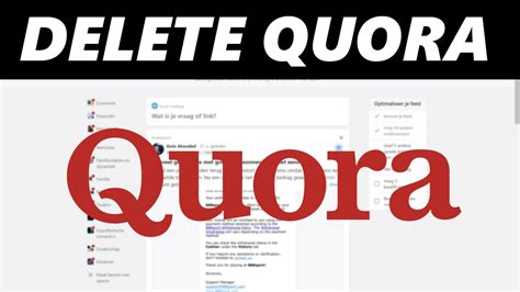 How To Delete Quora Account Permanently Quick Easy YouTube