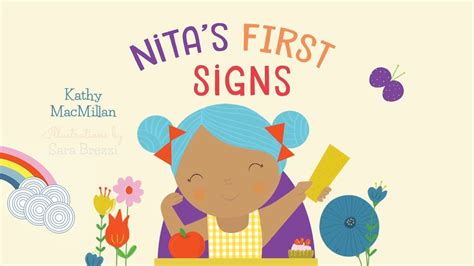 📚🎧 Nitas First Signs Английская книга для детей Youtube