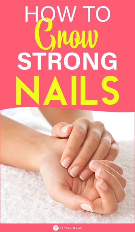 How To Make Your Nails Grow Faster And Stronger Naturally At Home Artofit
