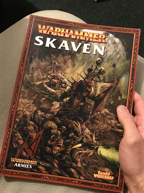 7th Army Artwork Battle Book Edition Skaven Warhammer Fantasy