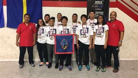 Team Guam Wrestlers All Medal At Oceania Championships