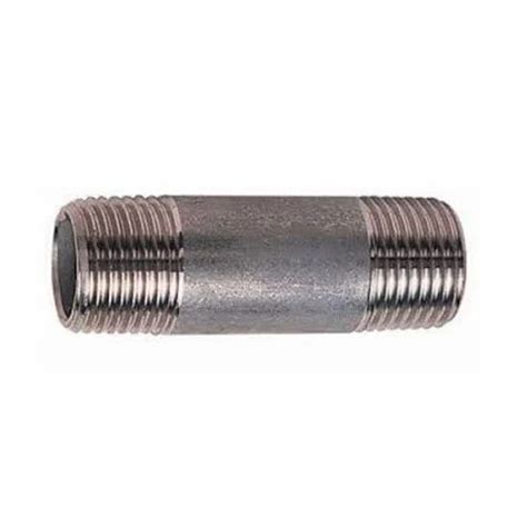 Stainless Steel Barrel Nipple And L Size Inch At Rs
