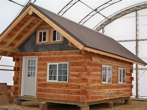Small Log Cabin Mobile Homes Pre Built Small Log Cabin