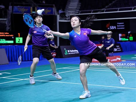 Find all the badminton tournament's schedules at ndtv sports Gallery Singapore Badminton Open 2019 Badminton Thai Today