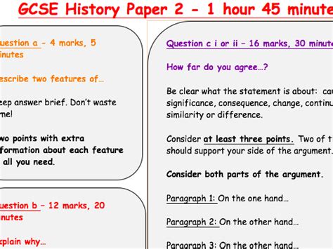 You can find c2 and c12 (ial) edexcel past papers and mark schemes below. Edexcel GCSE History Paper Two - overview | Teaching Resources