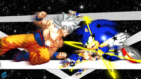 Ultra Sonic Vs Ultra Instinct Goku Dbz Vs As By Cf2364 On Deviantart