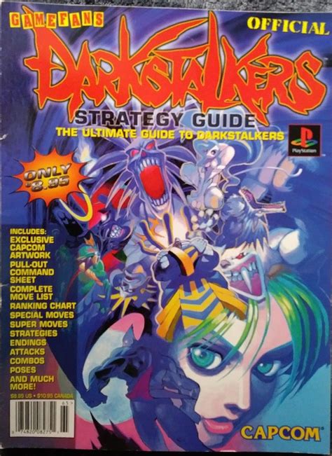 Darkstalkers Official Strategy Guide Darkstalkopedia Fandom