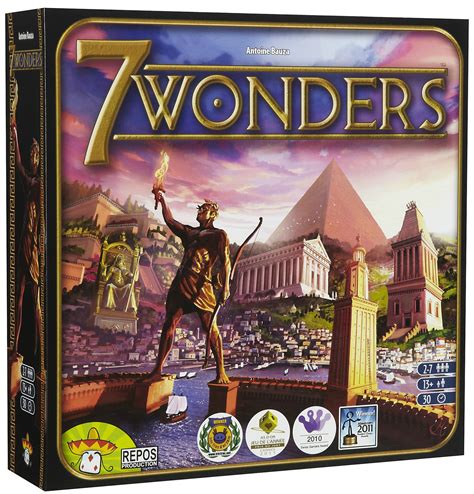 You can play a full game of 7 wonders with. Avis 7 Wonders - Repos Production - Jeu de Société ...