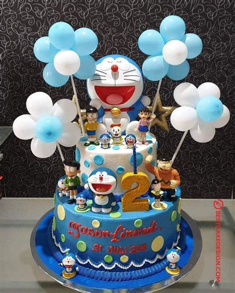 Doraemon Birthday Cake Ideas Images Pictures Doraemon Cake Boy
