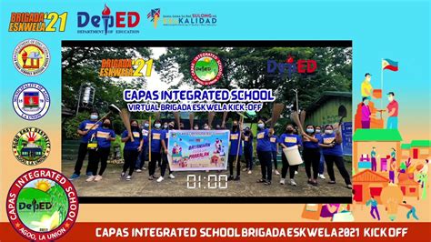 Capas Integrated School Brigada Eskwela 2021 Kick Off Bayanihan Para