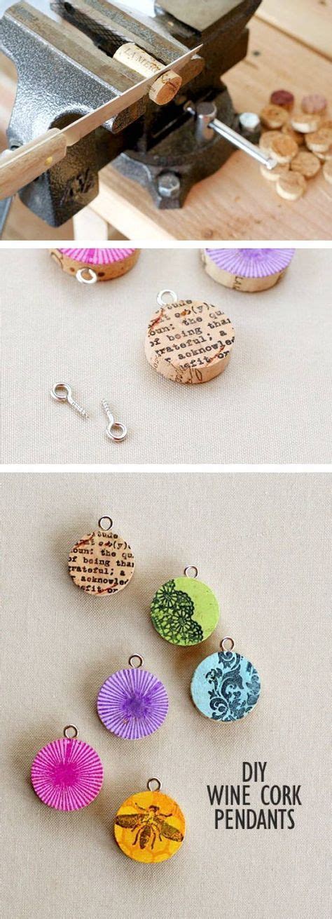 47 Fun Pinterest Crafts That Arent Impossible Jewellery Cork