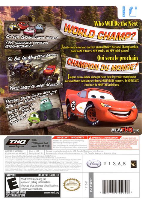 Disneypixar Cars Mater National Championship Box Shot For Ds Gamefaqs