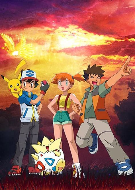 Pokemon Poster Original Trio Etsy In 2021 Pokemon Poster Ash And