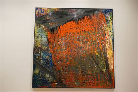 Gerhard Richter Exhibition At National Gallery In Prague 2017
