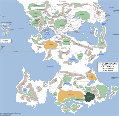 Mapping The Riftwar Cycle Atlas Of Ice And Fire