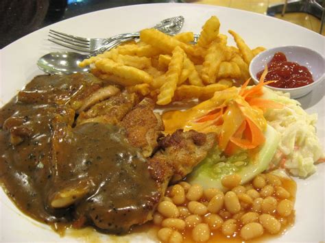 It's been a while i've enjoyed good western meal at hawker centre/food court! Resepi Grill Chicken Chop - Resepi Bonda