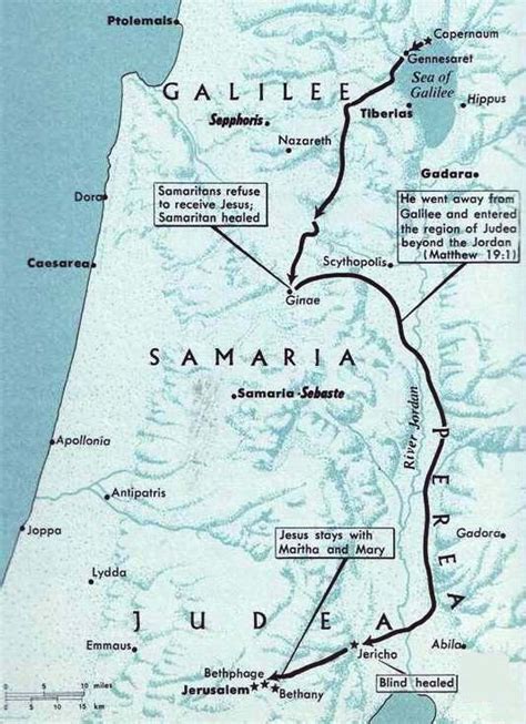 Jerusalem Judea Samaria And The Ends Of The Earth Map Map
