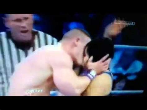 John Cena Kisses Vickie Youtube